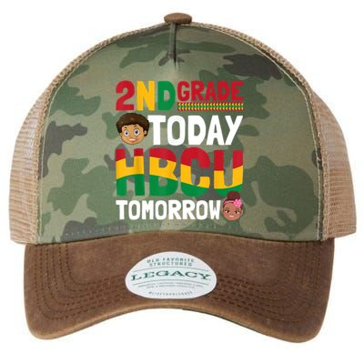 HBCU College Student 2nd Grade Today HBCU Tomorrow Legacy Tie Dye Trucker Hat