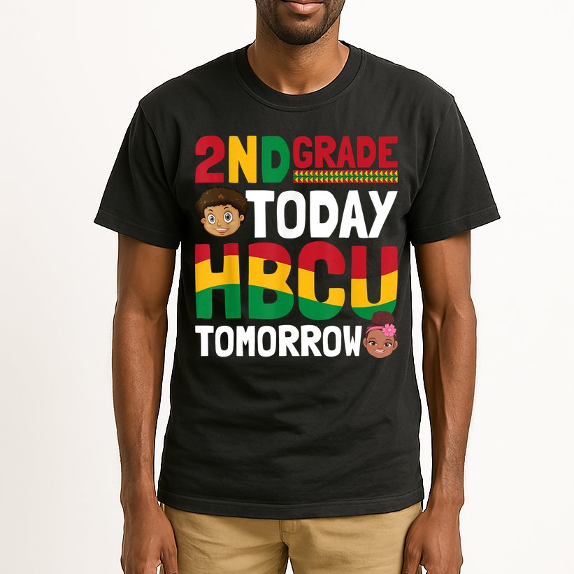 HBCU College Student 2nd Grade Today HBCU Tomorrow Tall T-Shirt