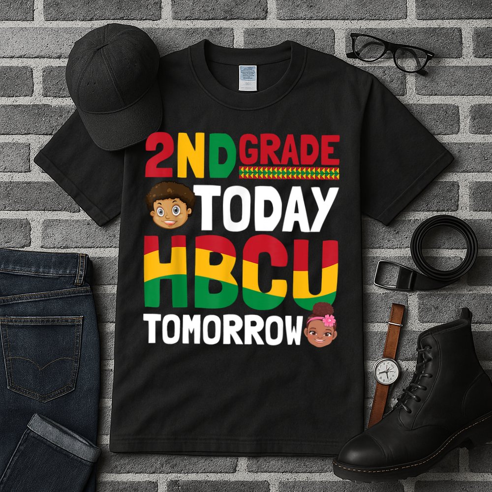 HBCU College Student 2nd Grade Today HBCU Tomorrow Tall T-Shirt