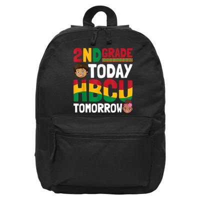HBCU College Student 2nd Grade Today HBCU Tomorrow 16 in Basic Backpack