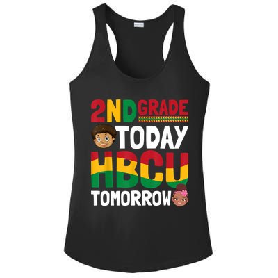 HBCU College Student 2nd Grade Today HBCU Tomorrow Ladies PosiCharge Competitor Racerback Tank
