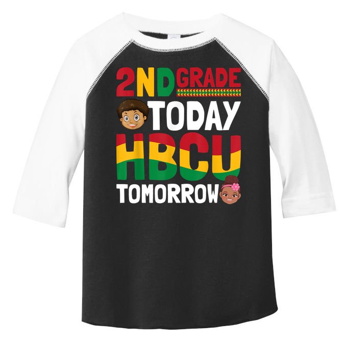 HBCU College Student 2nd Grade Today HBCU Tomorrow Toddler Fine Jersey T-Shirt