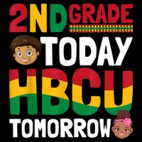HBCU College Student 2nd Grade Today HBCU Tomorrow Women's Crop Top Tee
