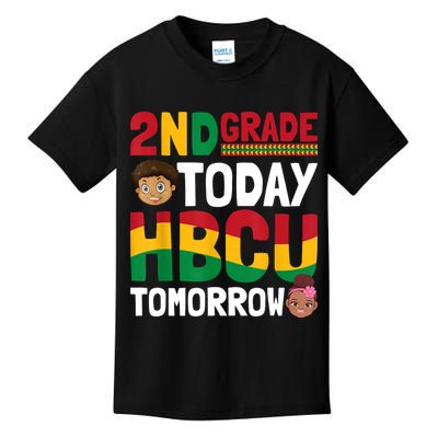 HBCU College Student 2nd Grade Today HBCU Tomorrow Kids T-Shirt