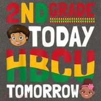 HBCU College Student 2nd Grade Today HBCU Tomorrow Cotton Canvas Backpack