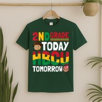 HBCU College Student 2nd Grade Today HBCU Tomorrow T-Shirt
