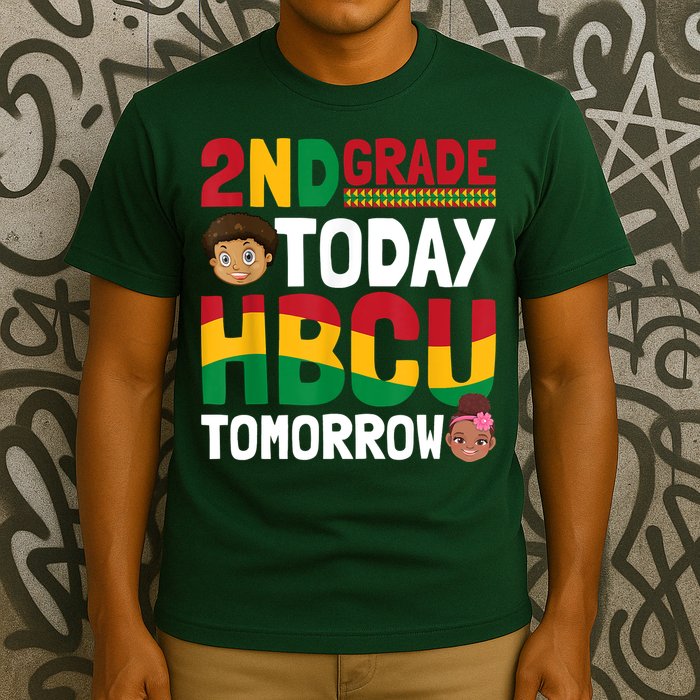 HBCU College Student 2nd Grade Today HBCU Tomorrow T-Shirt