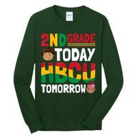 HBCU College Student 2nd Grade Today HBCU Tomorrow Tall Long Sleeve T-Shirt