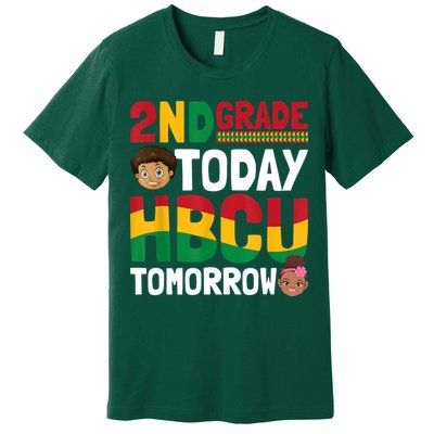 HBCU College Student 2nd Grade Today HBCU Tomorrow Premium T-Shirt