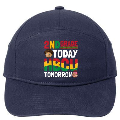 HBCU College Student 2nd Grade Today HBCU Tomorrow 7-Panel Snapback Hat