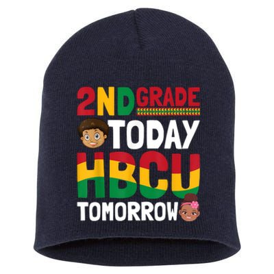 HBCU College Student 2nd Grade Today HBCU Tomorrow Short Acrylic Beanie