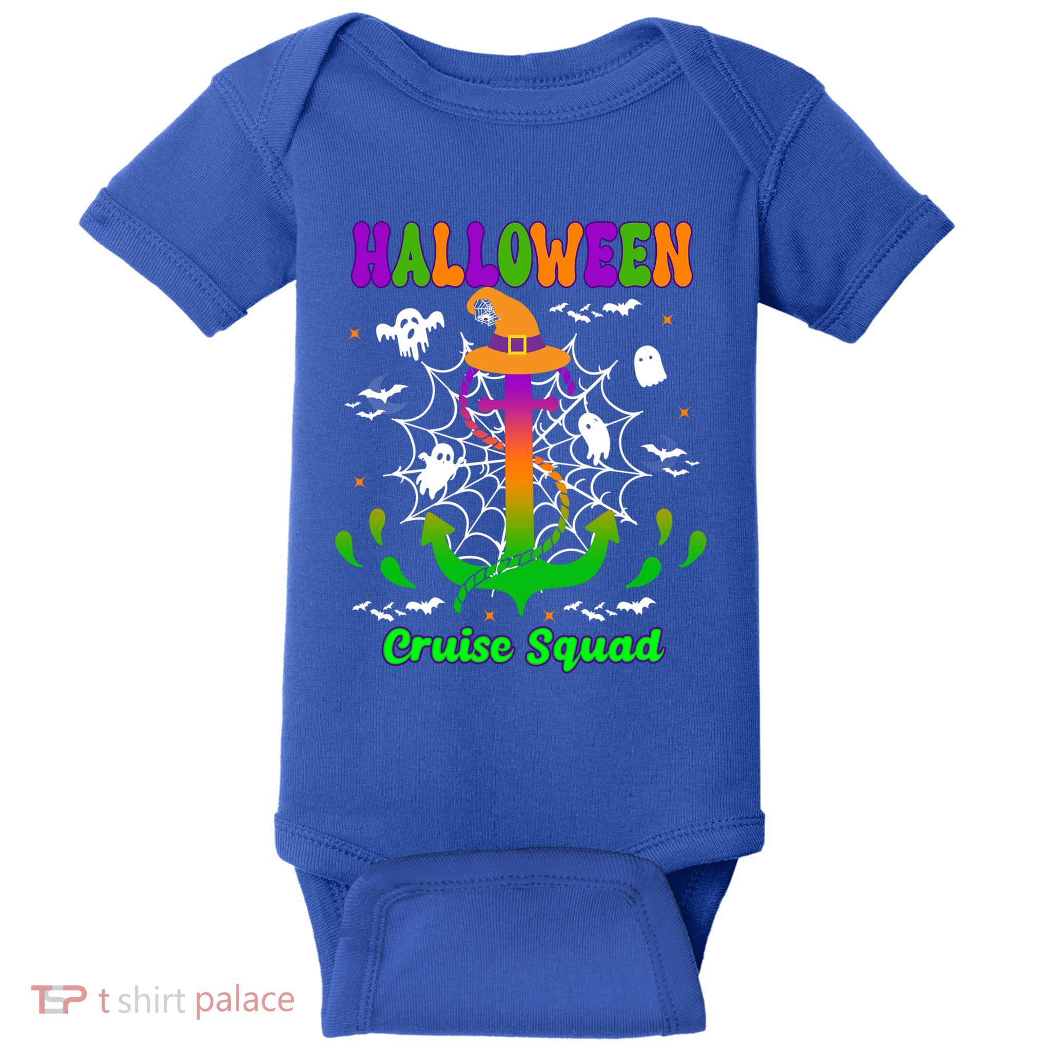 Halloween Cruise Squad Group Travel Trip Vacation Gift Baby Bodysuit