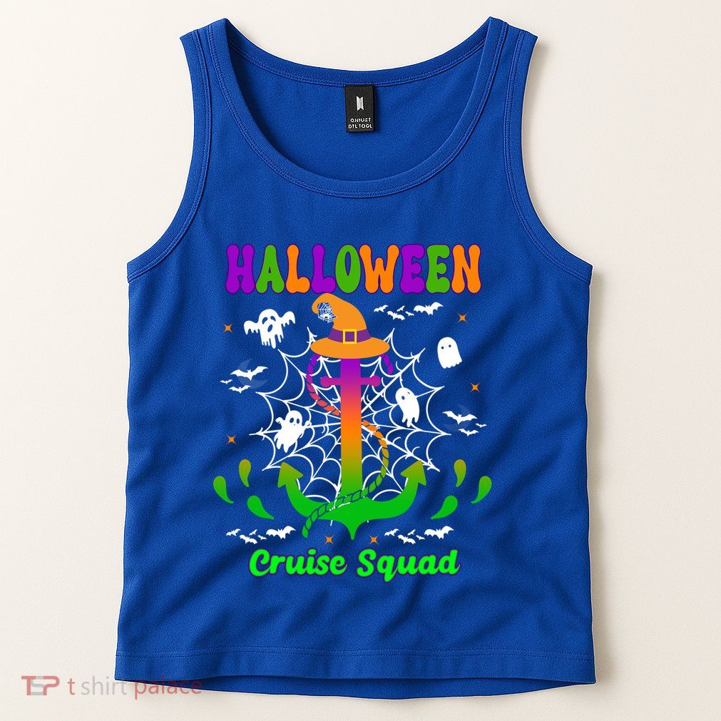Halloween Cruise Squad Group Travel Trip Vacation Gift Tank Top