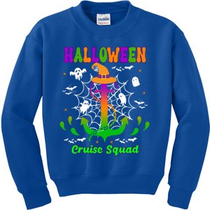 Halloween Cruise Squad Group Travel Trip Vacation Gift Kids Sweatshirt