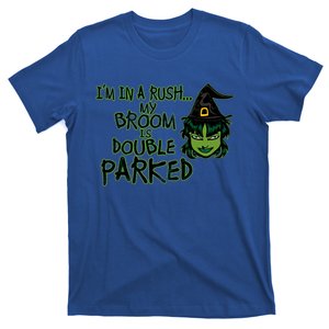 Halloween Costume Spooky Witch Broom Parking Gift T-Shirt