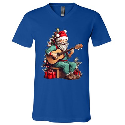 happy christmas Santa  V-Neck T-Shirt