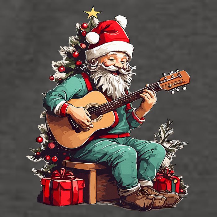 happy christmas Santa  Vector Backpack