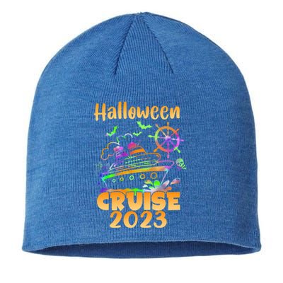 Halloween Cruise Squad Cruising Crew Spooky Season Family Gift Sustainable Beanie