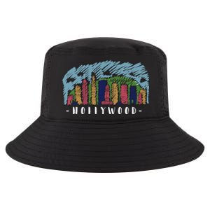 Hollywood Cartoon Style Illustration Cool Comfort Performance Bucket Hat