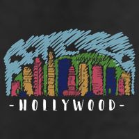Hollywood Cartoon Style Illustration 11oz C Handle Ceramic Mug