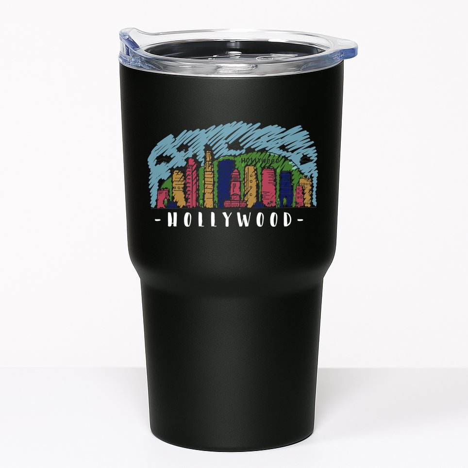 Hollywood Cartoon Style Illustration Tumbler