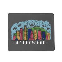 Hollywood Cartoon Style Illustration Mousepad