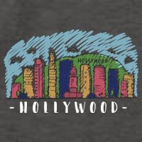 Hollywood Cartoon Style Illustration Vector Backpack