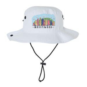 Hollywood Cartoon Style Illustration Legacy Cool Fit Booney Bucket Hat