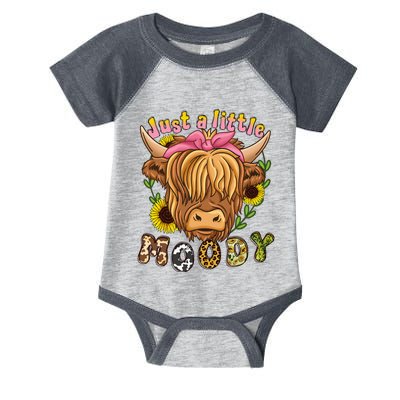 Highland Cow Scottish Highland Cow Infant Baby Jersey Bodysuit