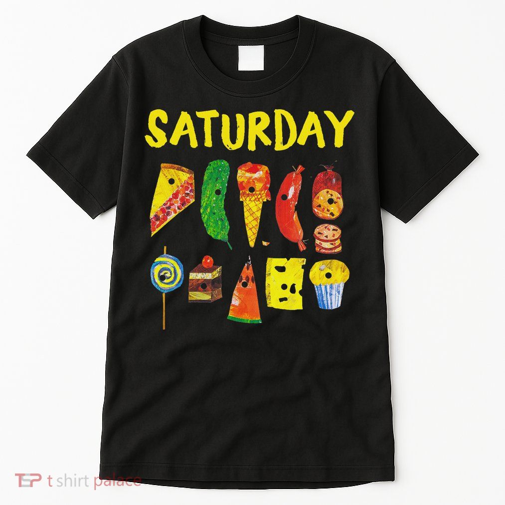 Hungry Caterpillars Saturday Fruits Kindergarten Teacher Tall T-Shirt