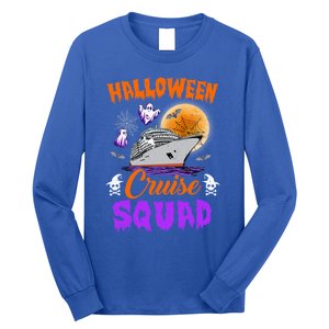 Halloween Cruise Squad Cruising Crew Spooky Season Cute Gift Long Sleeve Shirt