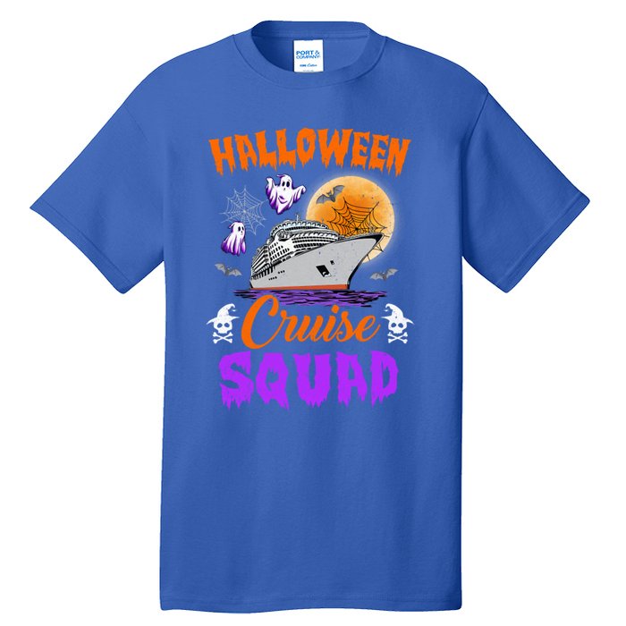 Halloween Cruise Squad Cruising Crew Spooky Season Cute Gift Tall T-Shirt