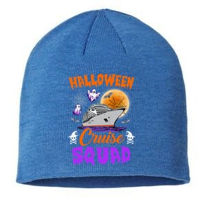 Halloween Cruise Squad Cruising Crew Spooky Season Cute Gift Sustainable Beanie