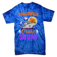 Halloween Cruise Squad Cruising Crew Spooky Season Cute Gift Tie-Dye T-Shirt