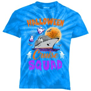 Halloween Cruise Squad Cruising Crew Spooky Season Cute Gift Kids Tie-Dye T-Shirt