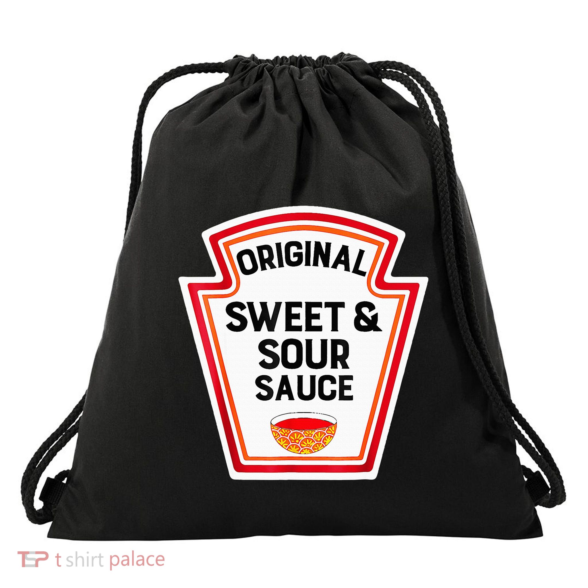 Halloween Costume Sweet And Sour Sauce Drawstring Bag