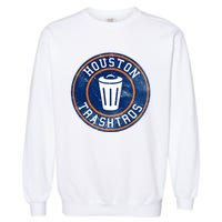 Houston Cheaters Sign Stealing Trashtros Baseball Gift Garment-Dyed Sweatshirt