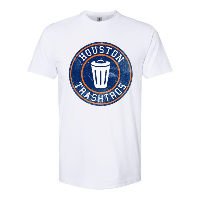 Houston Cheaters Sign Stealing Trashtros Baseball Gift Softstyle CVC T-Shirt