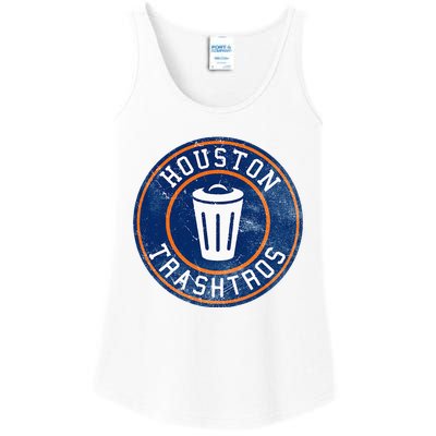 Houston Cheaters Sign Stealing Trashtros Baseball Gift Ladies Essential Tank