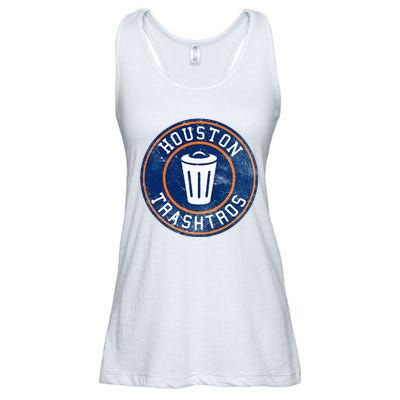 Houston Cheaters Sign Stealing Trashtros Baseball Gift Ladies Essential Flowy Tank