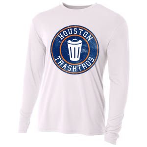 Houston Cheaters Sign Stealing Trashtros Baseball Gift Cooling Performance Long Sleeve Crew