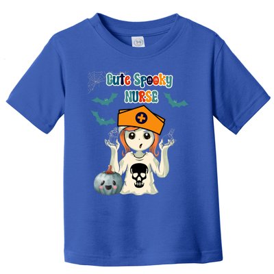 Halloween Cute Spooky Nurse Gift Toddler T-Shirt