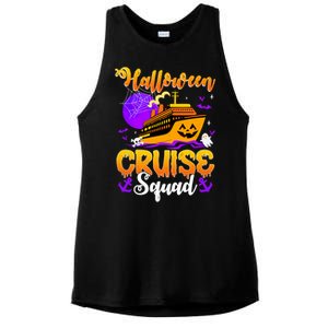 Halloween Cruise Squad Family Spooky Cruising Crew Trip Gift Ladies PosiCharge Tri-Blend Wicking Tank