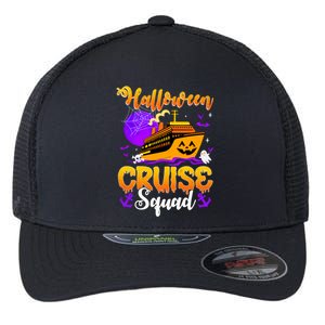 Halloween Cruise Squad Family Spooky Cruising Crew Trip Gift Flexfit Unipanel Trucker Cap