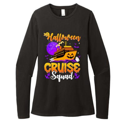 Halloween Cruise Squad Family Spooky Cruising Crew Trip Gift Womens CVC Long Sleeve Shirt