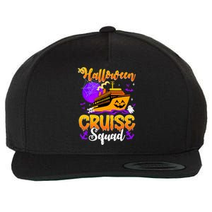 Halloween Cruise Squad Family Spooky Cruising Crew Trip Gift Wool Snapback Cap