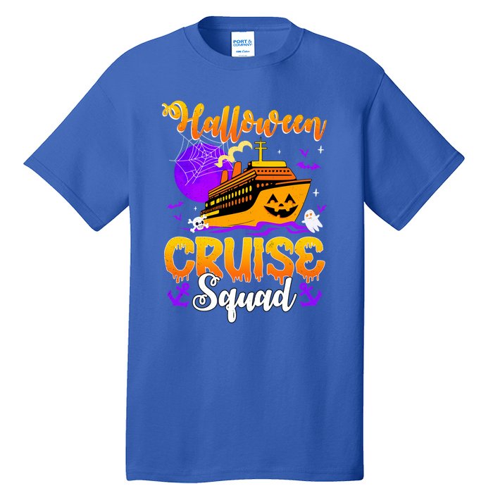 Halloween Cruise Squad Family Spooky Cruising Crew Trip Gift Tall T-Shirt