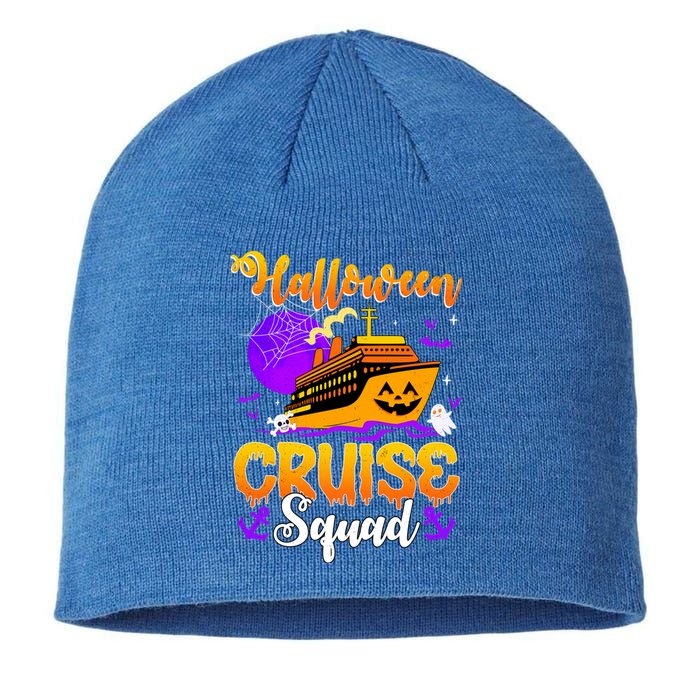 Halloween Cruise Squad Family Spooky Cruising Crew Trip Gift Sustainable Beanie