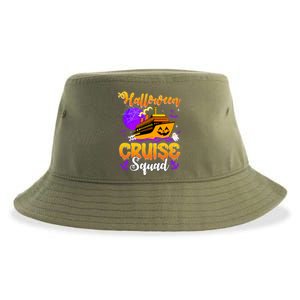 Halloween Cruise Squad Family Spooky Cruising Crew Trip Gift Sustainable Bucket Hat