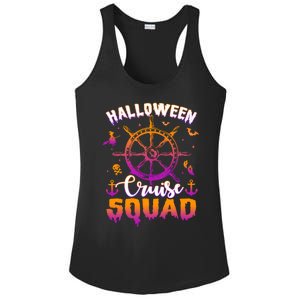 Halloween Cruise Squad Family Vacation Trip Cruising Crew Cool Gift Ladies PosiCharge Competitor Racerback Tank